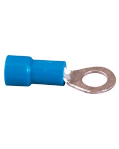 Vinyl Ring Tongue Terminals (16-14 AWG - #1/4, Blue)