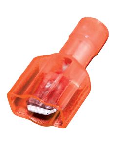 Vinyl Quick Disconnects - Fully Insulated (22-18 AWG, Male, Red)