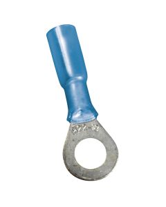 Heat Shrink Ring Tongues (16-14 AWG - #5/16, Blue)