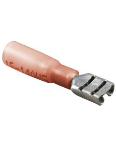 Heat Shrink Quick Disconnects - Insulated (22-18 AWG - Female, Red)