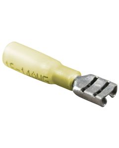 Heat Shrink Quick Disconnects - Insulated (12-10 AWG - Female, Yellow)