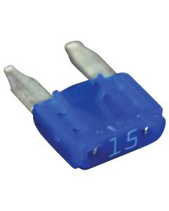 Mini Plug-In Fuses (15 Amp, Blue)