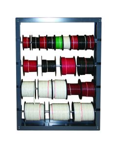 Bulk Spool Marine Tinned Copper Primary Wire Display with Rack