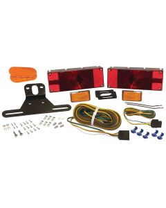 Low Profile Trailer Light Kit - Trailers Over 80” Wide