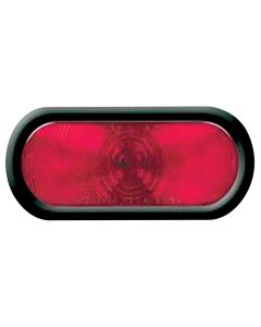 6” Sealed Oval Tail Light with Grommet and Plug