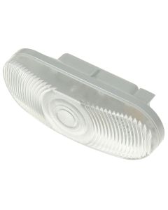 6” Clear Oval Tail Light 