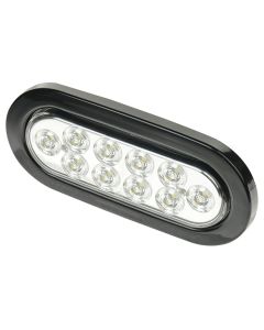 L.E.D. 6” Clear Oval Tail Light