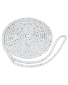 Braided MFP Dock Line (3/8” x 15’, White)