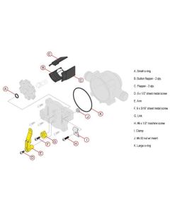 Livewell Valve Repair Kit 