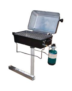 Barbeque Grill with Trailer Mount Hitch