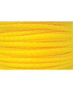 Diamond Braid Polypropylene Rope (3/8” x 500’, Yellow)