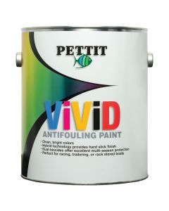 Vivid Hybrid Multi-Season Dual Biocide Antifouling Paint (Blue, Quart)