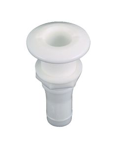 Fig. 328 White Thru-Hull Connectors for Use with Hose (3/4” ID)