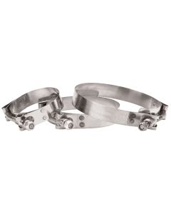 T-Bolt Exhaust Hose Clamps (1” ID)