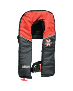 33 Gram Red/Black Adult Inflatable Life Vest (Automatic)