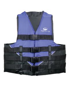 Deluxe Blue/Black Ski Vest - X-Small (28”-32”)