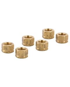 NPT Fittings - Tube Nut - 3/8” (6 Per Kit)