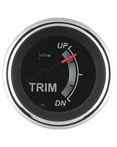 Black Sterling Gauges - Trim Gauge (E/J & Suz 4-Stroke, 2002 to Date)