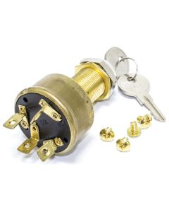 4-Position Conventional Ignition Switch (Accessory-Off-Run-Start)