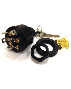 4-Position Magneto Ignition Switch - Push to Choke ( Accessory-Off-Run-Start)