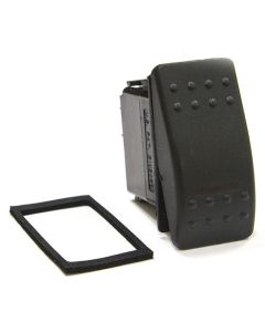 Illuminated Weather Resistant Contoura® II Rocker Switch (On-Off-On, DPDT)