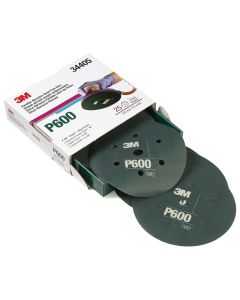 Hookit™ Flexible Abrasive Discs - 6” (P600 Grade)