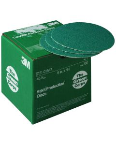 Green Corps™ Stikit™ Production™ Discs - 6” (40E Grade)