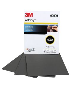 Wetordry™ Tri-M-ite™ Sheets (A Weight, 600A Grade)