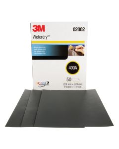 Wetordry™ Tri-M-ite™ Sheets (A Weight, 400A Grade)