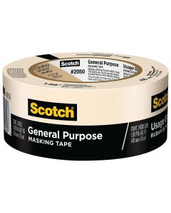 Scotch® General Purpose Masking Tape - 2050 (1-7/8” x 60 yds)