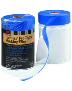 Hand Masker™ Pre-Taped Plastic Drop Cloth (24” x 25 yds)