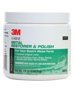 Marine Metal Restorer and Polish (18 oz.)