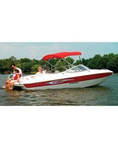 3 Bow Bimini Top with Boot 61”-66” (Black)