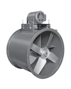 12” to 48” Direct Drive Tube Axial Duct Fans - 1750 RPM (3/4 HP Frame/Prop)