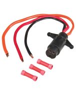 24 Volt, 3 Wire Female Motor Side Trolling Motor Socket