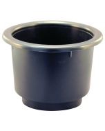 Over-Sized Drop-In Recessed Drink Holder (Black)