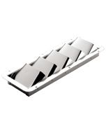 Stainless Steel 5 Louvered Vent (3-1/4” x 10-3/8”)