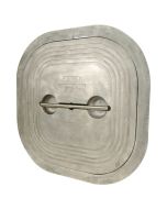 Flush T-Handle Quick-Acting 4-Dog Aluminum Hatch 