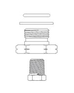 Turbine Series 900MA/1000MA Drain Fitting Kit