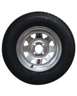 Galvanized Spoke Wheel/Radial Ply Trailer Tire (ST215/75R-14, 5 Lugs)