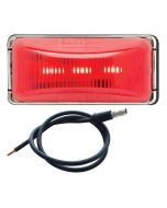 Mini Thinline L.E.D. Sealed Marker/Clearance Light (Red)