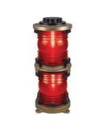 Fig. 1168 Series Double Lens Navigation Light Set (Red All-Round)