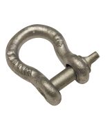 Galvanized Shackles - Load Rated (1/4”, 25 Per Box)