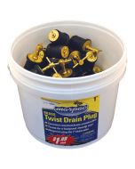 Brass Twist Drain Plugs (Bucket of 50)