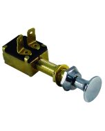 Push/Pull Switch (2 Position, Two 1/4” Blade Terminals)