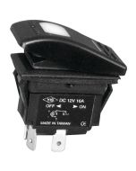 Illuminated Euro-Style Rocker Switch (On-Off, SPST)