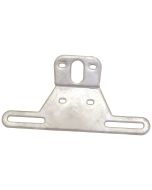 Galvanized License Plate Bracket 