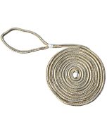 Double Braided Nylon Dock Line (5/8” X 20’, Gold)