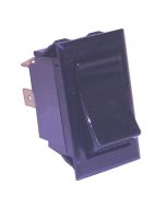 Standard Rocker Switch with Black Actuators (Momentary On-Off-Mom. On, SPDT)