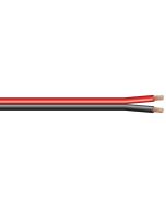 Bonded Parallel Plastic Primary Wire - 2-Conductor (10 Gauge, Red/Black, 100’)